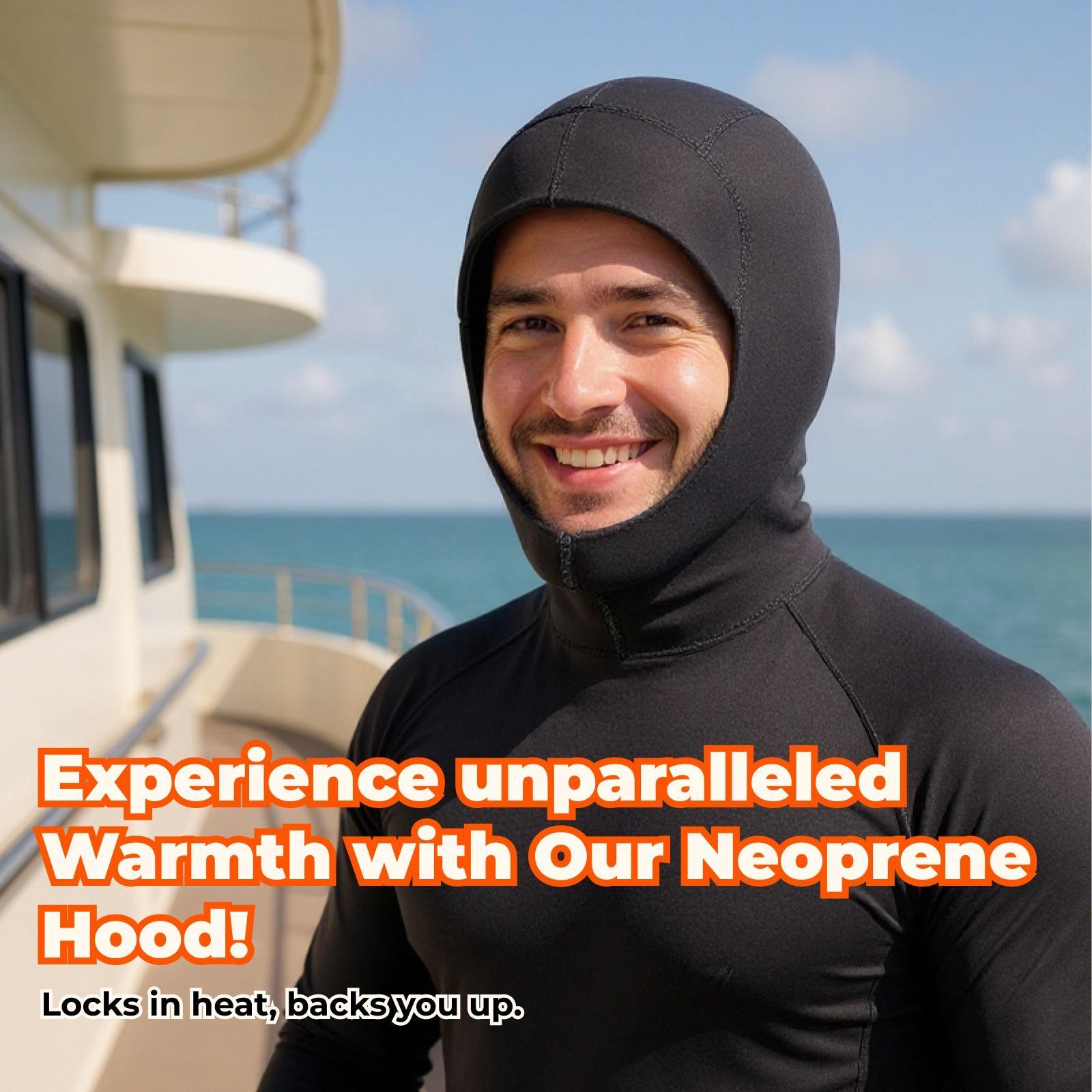 Scuba Diving Wetsuit 5Mm Neoprene - 전면 네오프렌 소재의 3mm/5mm 두께 방수