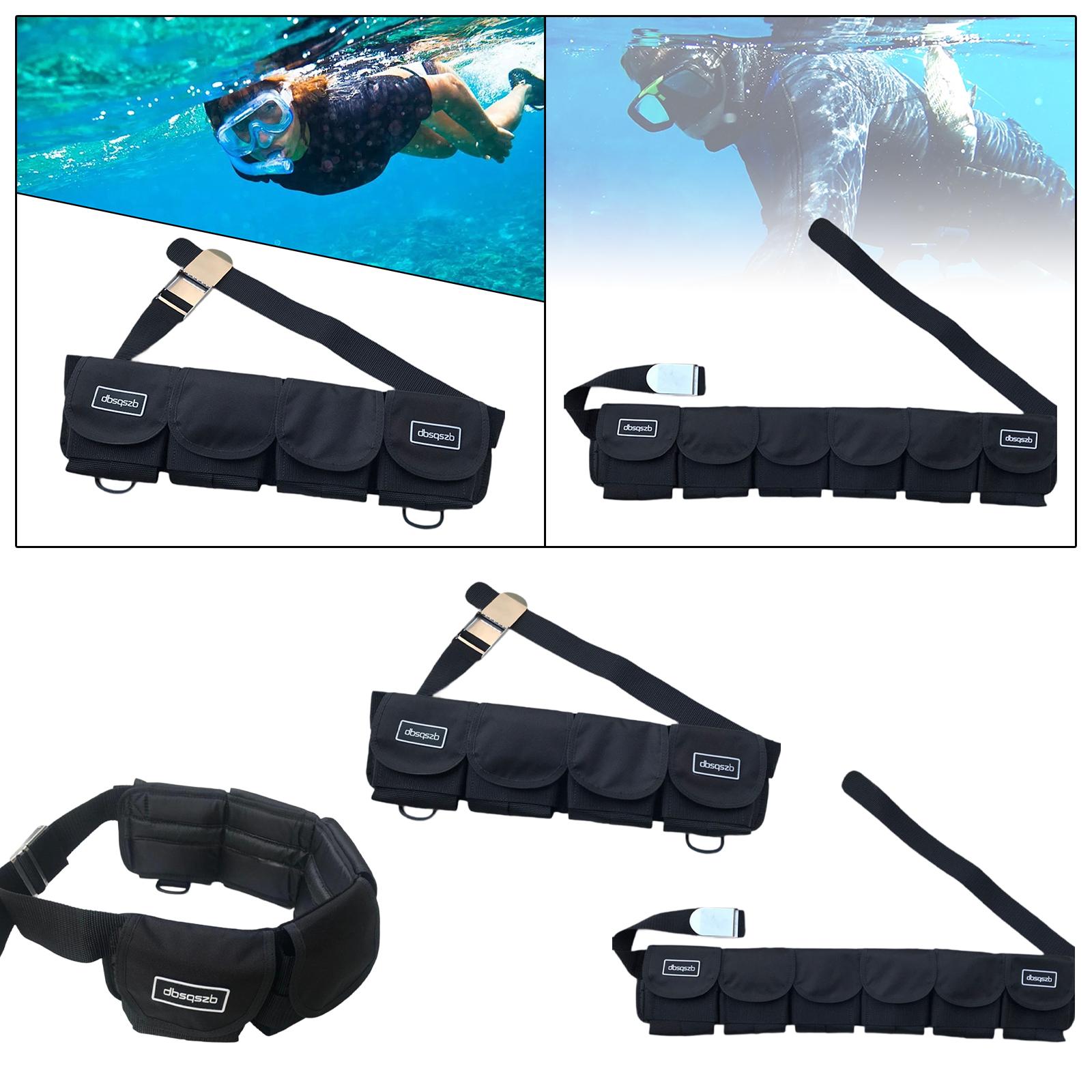 Scuba Weight Belt Pocket Quick Release - 웨빙 웨이트 파우치 벨트 내구성이 뛰어난