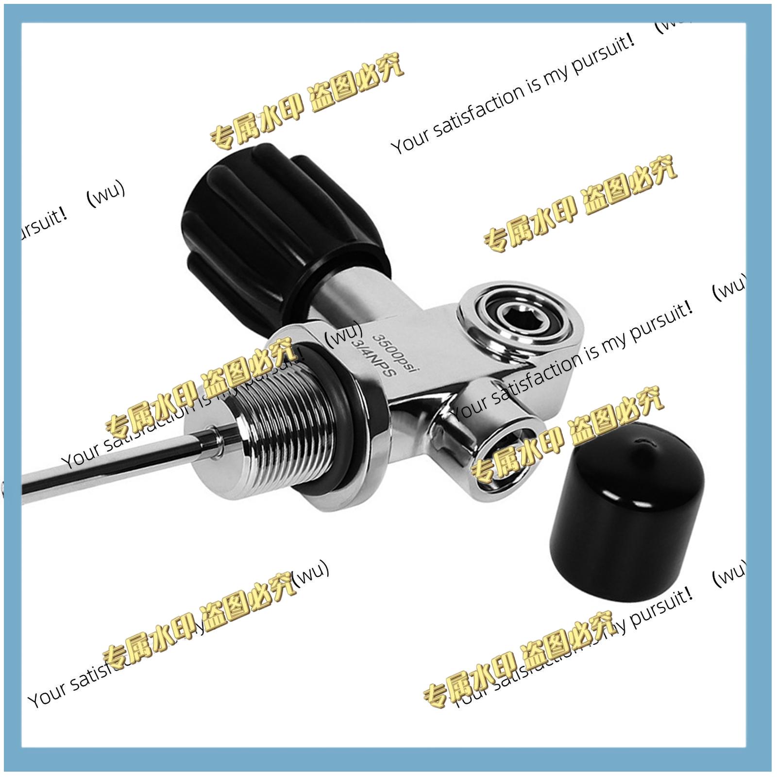 Scuba Tank Valve Din Yoke Convertible - 스테인리스 스틸 다이빙 실린더 밸브 고유량