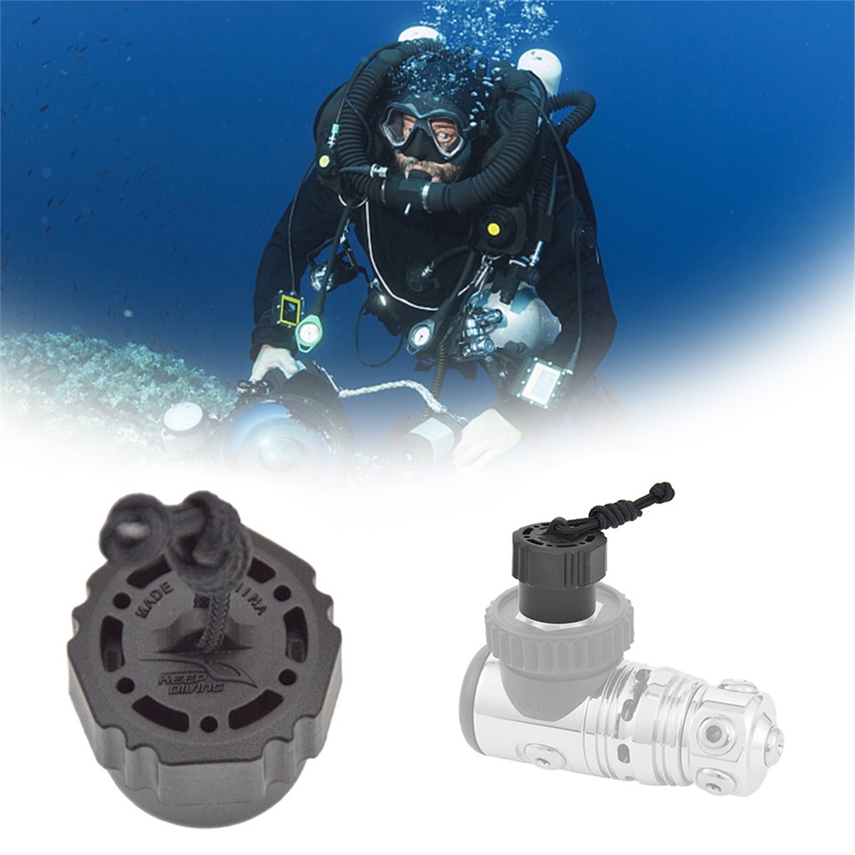 스쿠버 다이빙 탱크 밸브 먼지 플러그 사용이 간편한 퍼 - Scuba Diving Regulator First Stage Din 리뷰 및 가격