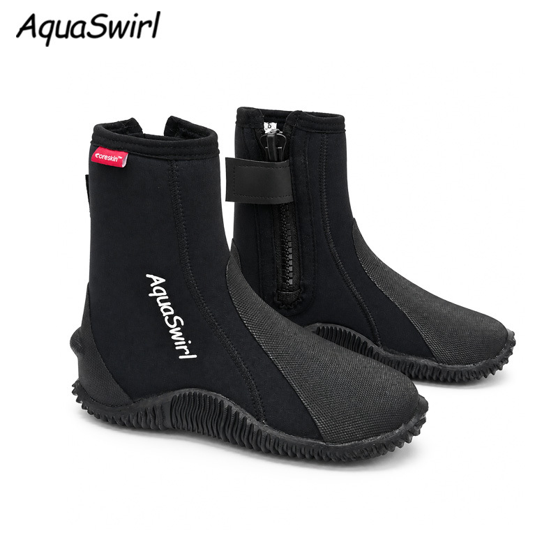 남녀 공용 5mm 네오프렌 소재 다이빙 부츠, 측면 지 - Scuba Diving Wetsuit 5Mm Neoprene 리뷰 및 가격