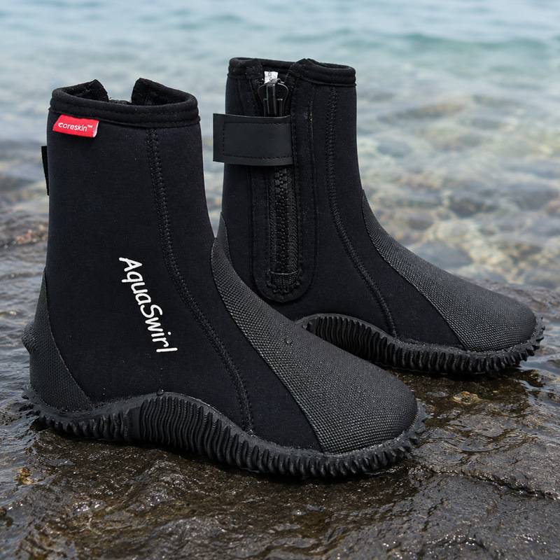 남녀 공용 5mm 네오프렌 소재 다이빙 부츠, 측면 지 - Scuba Diving Wetsuit 5Mm Neoprene 리뷰 및 가격