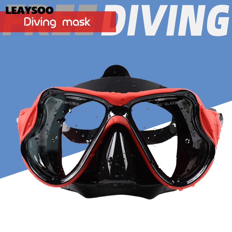 강화유리 다이빙 마스크 실리콘 성인 스쿠버 스노클 마스 - Diving Mask Tempered Glass Optical 리뷰 및 가격