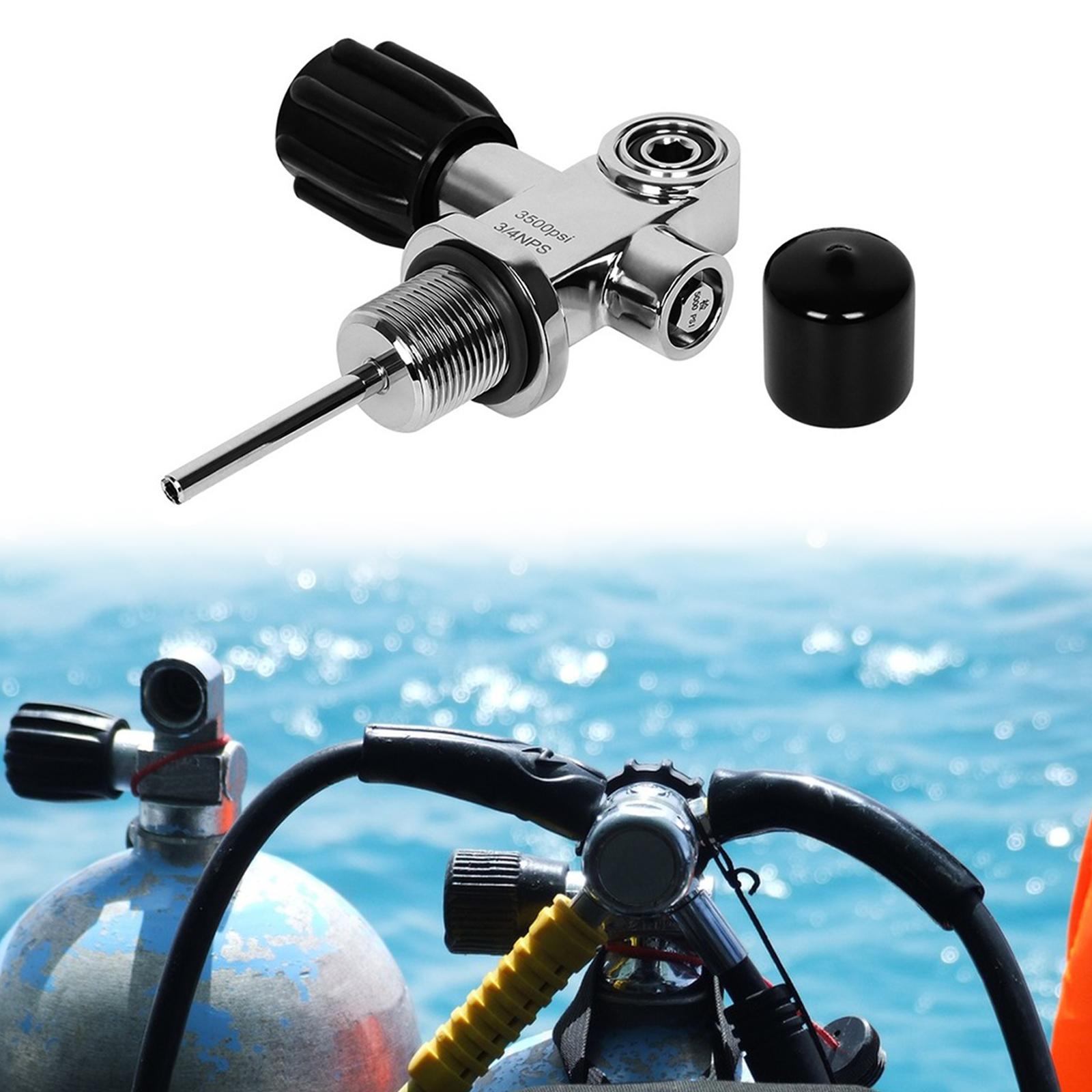 스테인리스 스틸 다이빙 실린더 밸브 고유량 DIN YO - Scuba Tank Valve Din Yoke Convertible 리뷰 및 가격